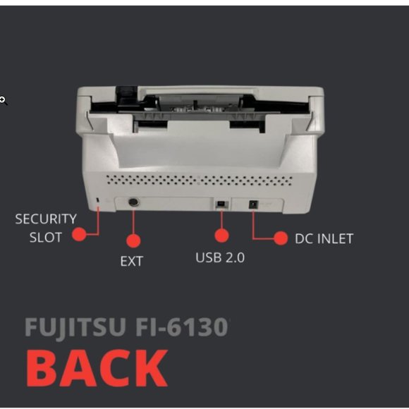 SOLD - Koncept Fujitsu FI-6130 Document Scanner - Picture 2 of 9